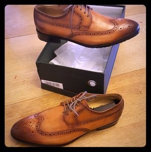Oxford wingtip Brogues mens 10